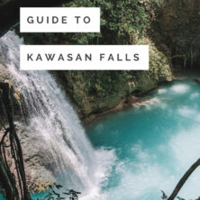 kawasan falls philippines pinterest cover
